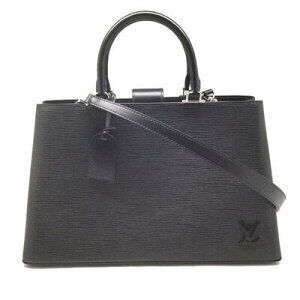 Louis Vuitton Kleber Bag Epi Leather Black